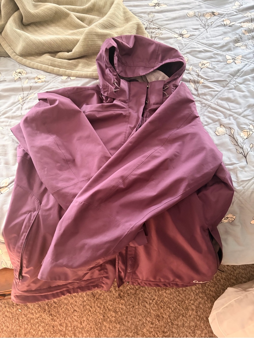 Cabela's Women's Plum Hooded Ski Jacket - Dusty Berry